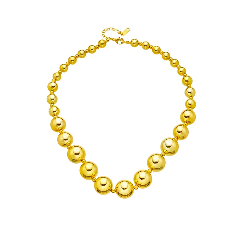 XIYANIKE 316L Stainless Steel Necklace Ball Chain Accessories for