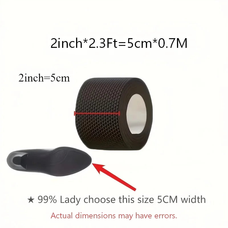YITAPE Self Adhesive Shoe Sole Protector Non Slip Noise Reducing
