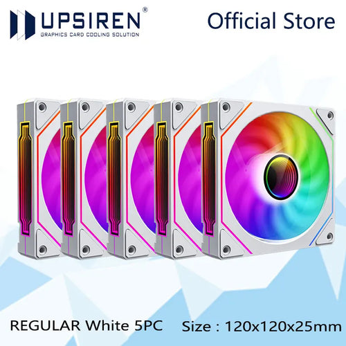 UPSIREN UF-1 PRISM 4 PRO Computer Chassis Fan 12cm ARGB 4 Pin PWM