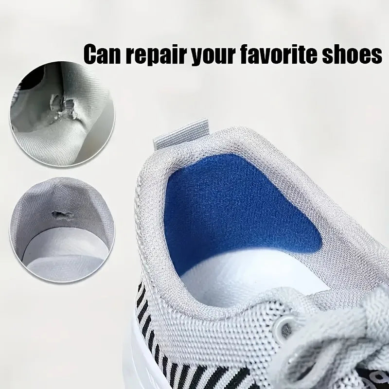 6 Pcs Sneaker Heel Repair Patches Wear-Resistant Shoe Heel Protector