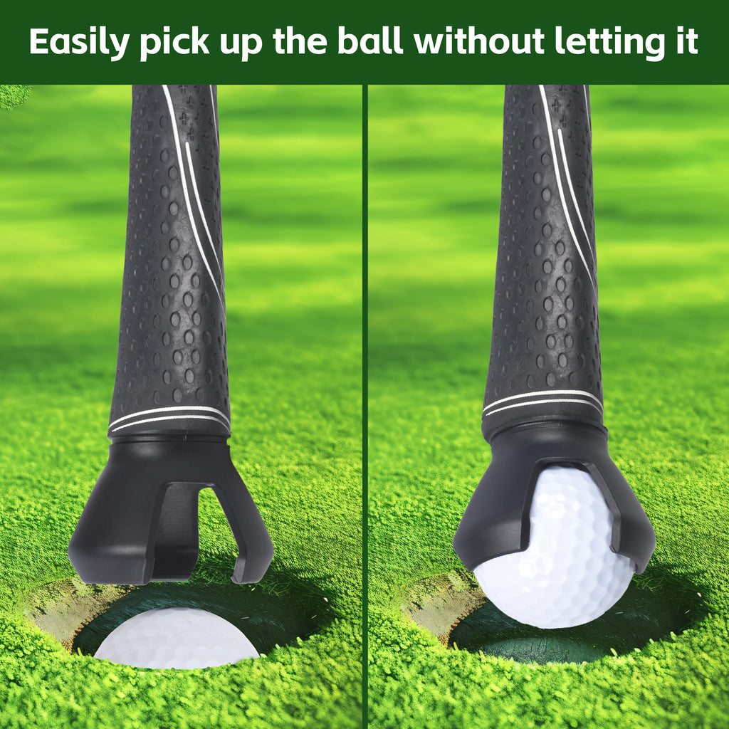 Portable Golf Ball Picker, Manual Ball Picking Tool, Three Claw