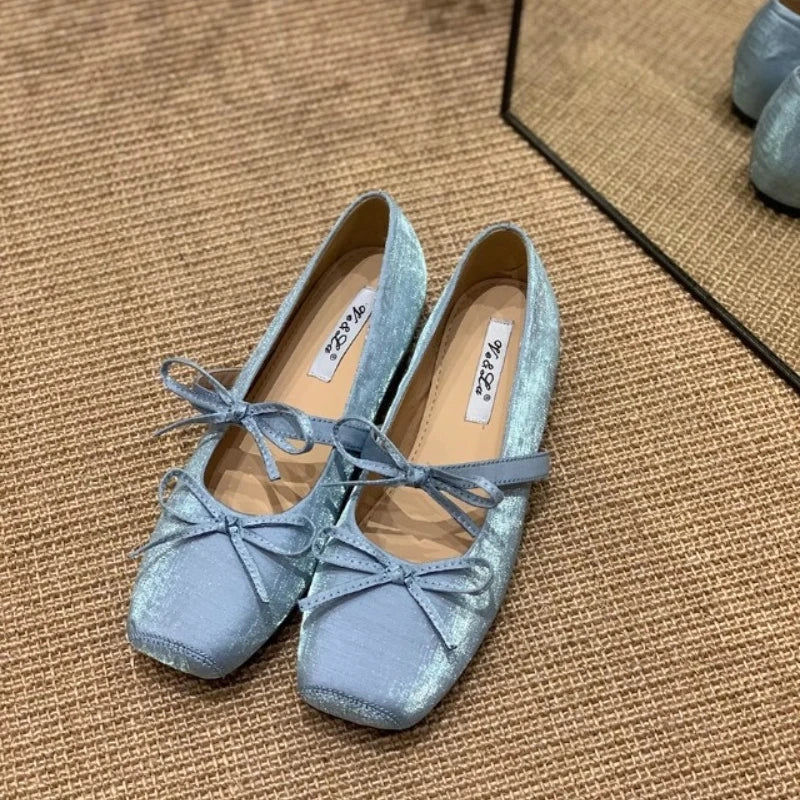 Autumn New trend Fashion Generous Ballet shoes Gentle French flat