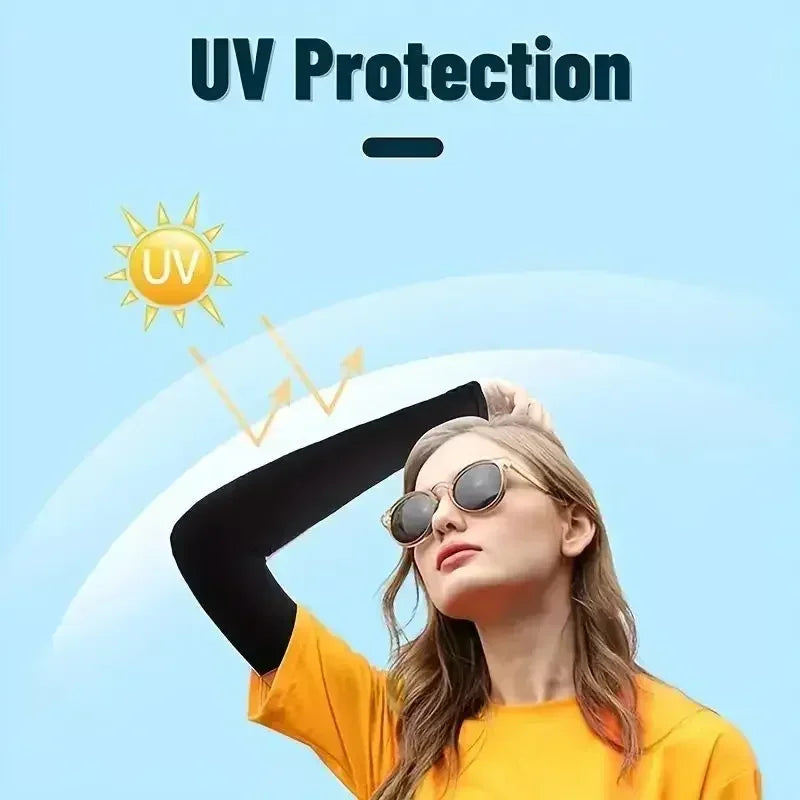 1 Pair Cooling Arm Covers for Men and Women Summer Sun Protection