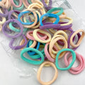 20/50/100pcs Four seasons Elastic Hair Bands Girls 4CM Sweets