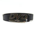 Fashionable Women's Belt Hip-Hop Y2K Belt DVD Buckle Niche Belt Retro