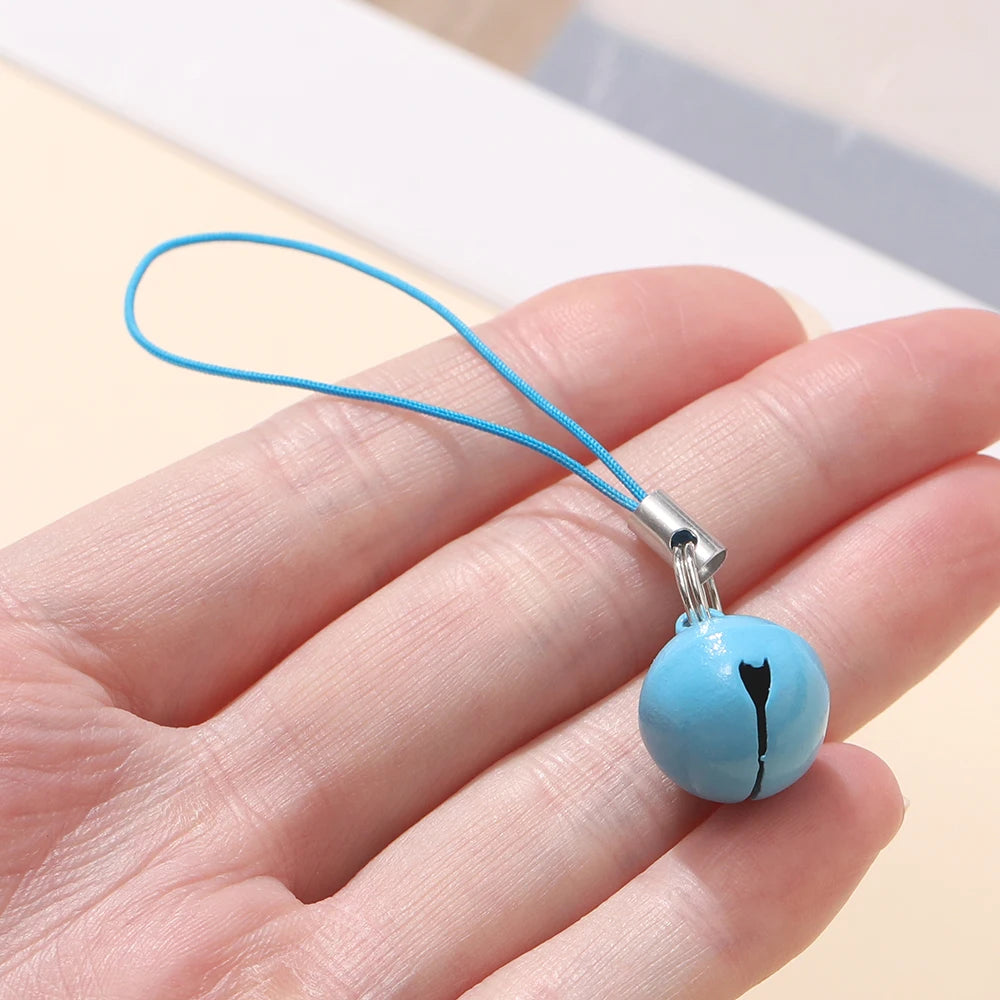 20/50Pcs Polyester Cord with Double Jump Ring Lanyard Rope for