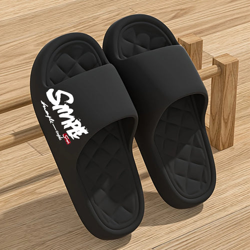 Four-Season Men's Fashion Slippers, Waterproof Non-Slip Casual Soft