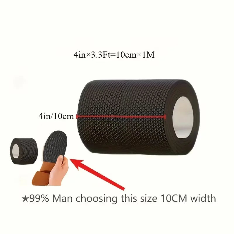 YITAPE Self-Adhesive Shoe Sole Protector Non-Slip Noise-Reducing