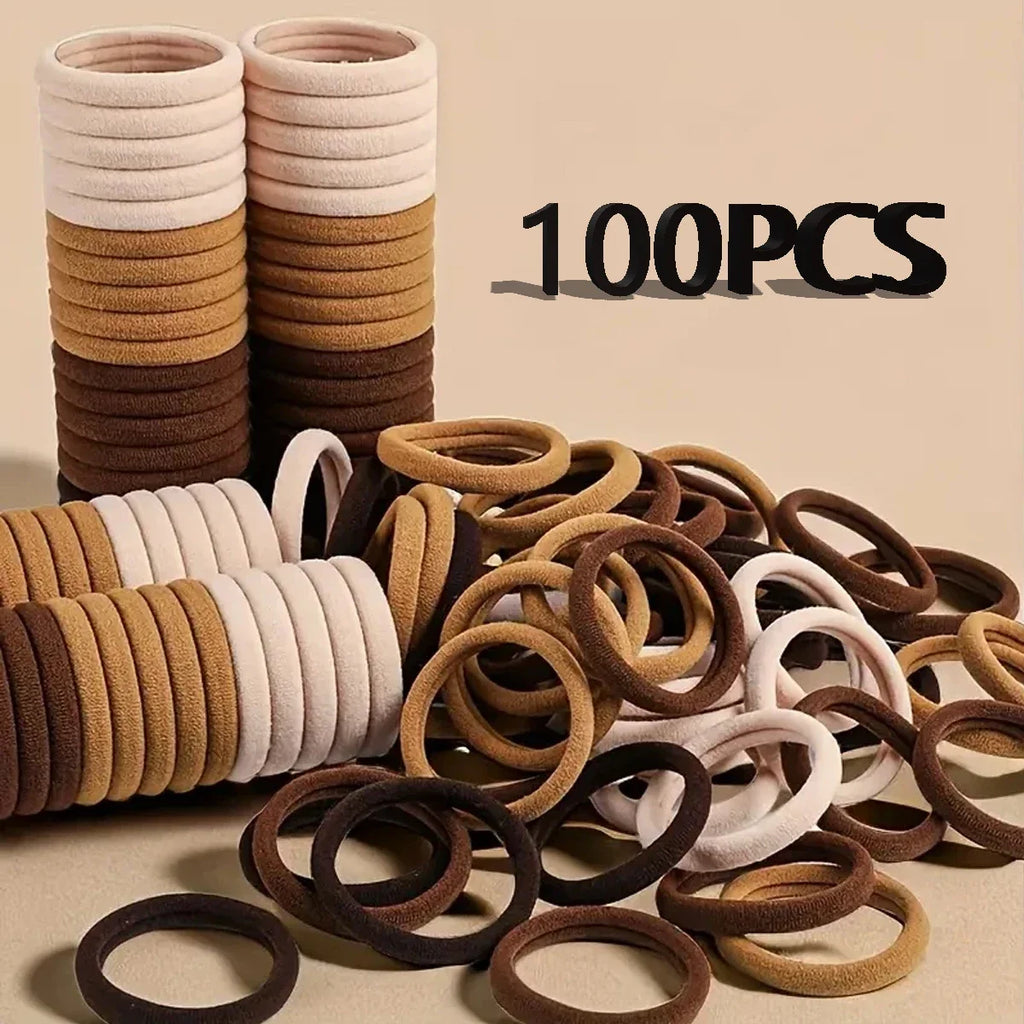 30-200pcs Hair Accessories for Women girl Basic Hair Bands Headband