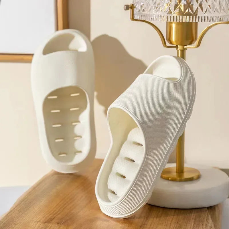 Men's Quick-Drying Anti-Slip Bath Slippers Summer Indoor Home Eva
