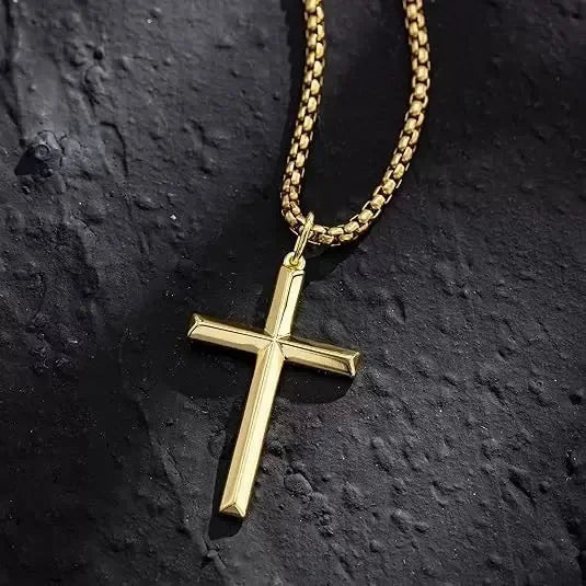 Collier Homme Spiritual Necklace - Male Minimalism Stainless Steel