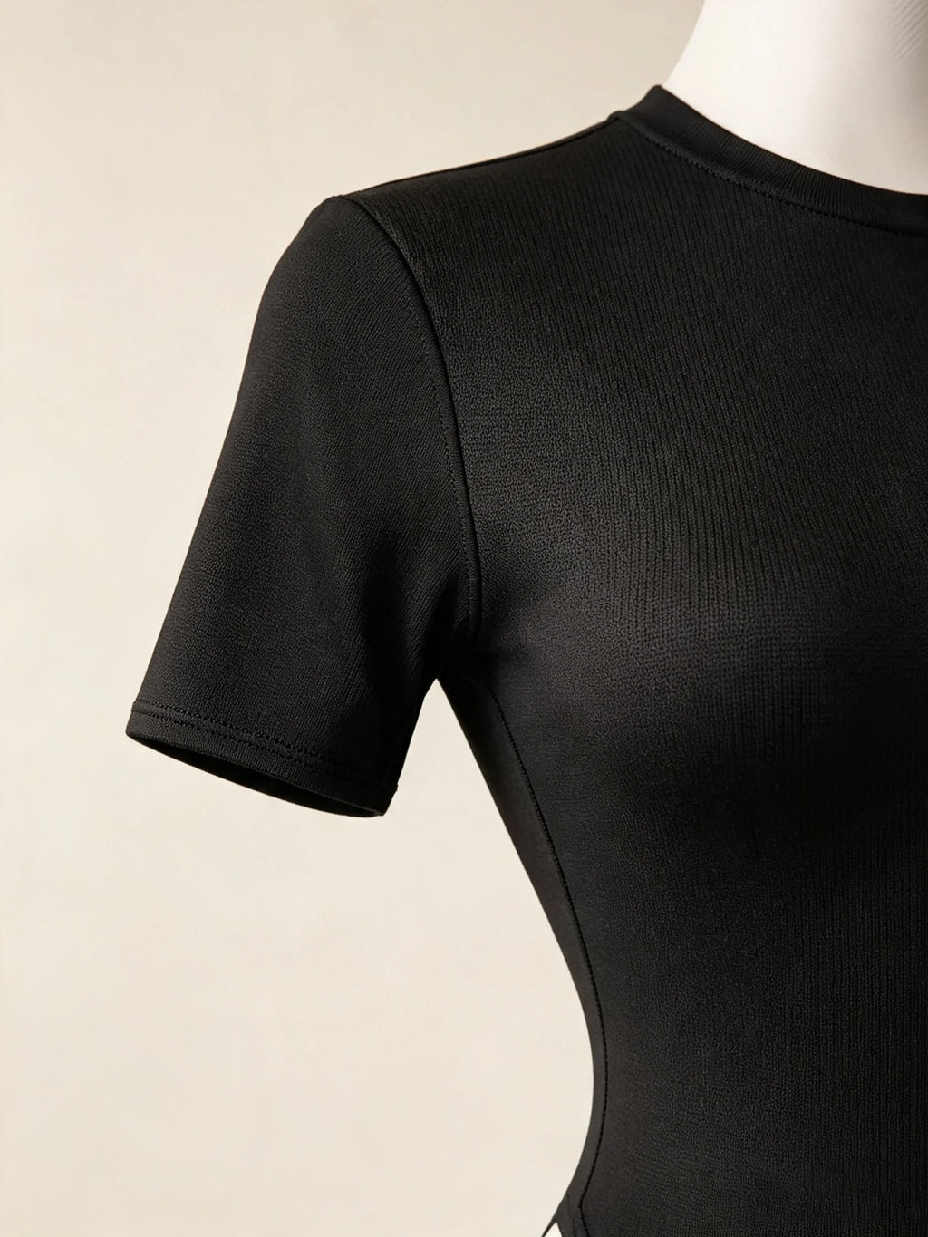 Women's High-Quality Backless Bodysuit Basic Solid Color Comfortable