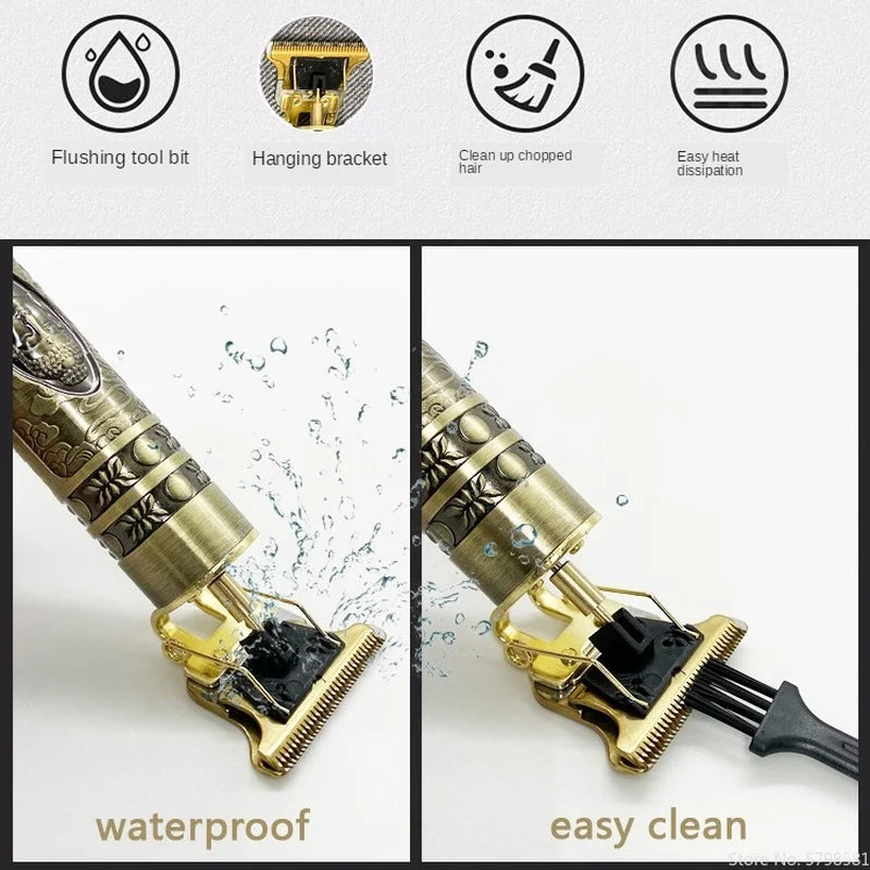 T9 Hair Clipper Repair Beard Shaving Body Hair Trimmer Clippers