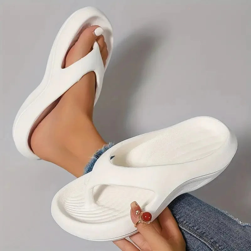 Women's Flip-Flops Streetwear Ready Indoor Anti-slip Soft Sole Durable