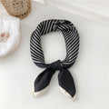 Women Korean version of simple stripes brocade forging 70cm small