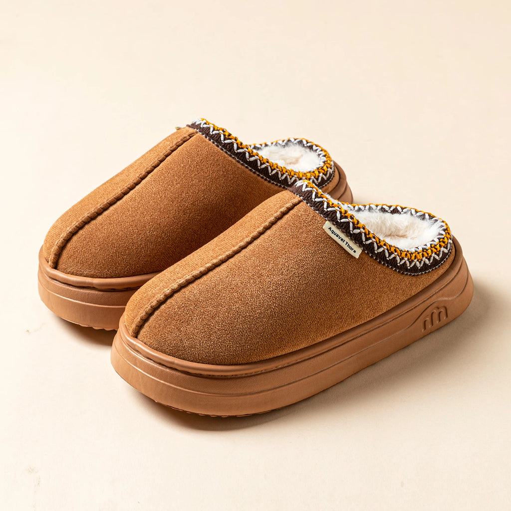 Fashion Winter Soft Sole Women's Slipper Boots Fuzzy Outdoor Casual