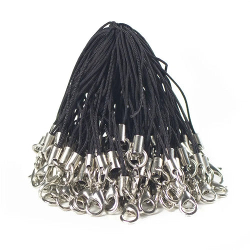 10/20/50Pcs Lobster Clasp Lanyard Strap Cord Mobile Cords Charm Nylon