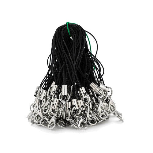 10/20/50Pcs Lobster Clasp Lanyard Strap Cord Mobile Cords Charm Nylon