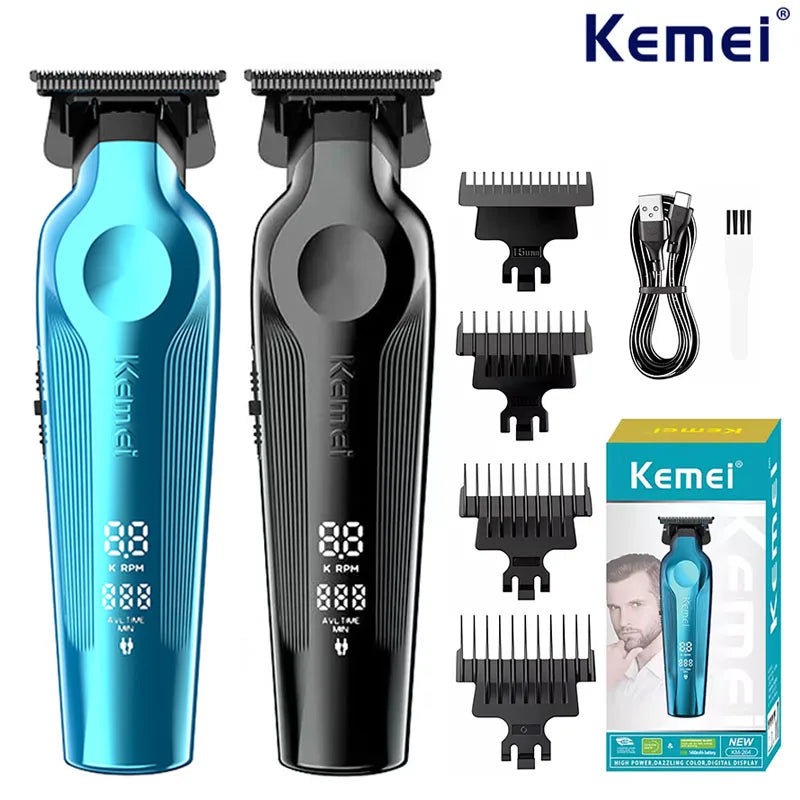Kemei KM-264 Rechargeable Electric Hair Clipper High Speed Motor