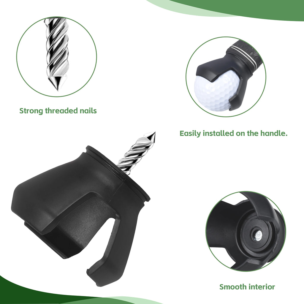 Portable Golf Ball Picker, Manual Ball Picking Tool, Three Claw