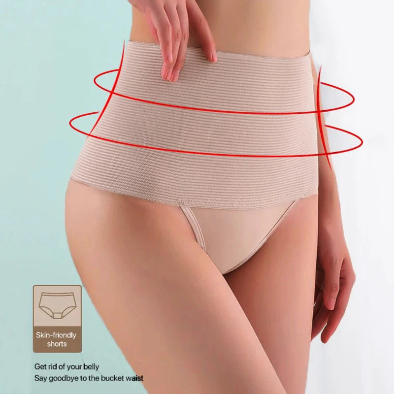 Women High Waist Body Shaper Compression Tummy Control Panties