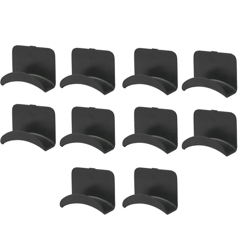 1-10PCS Wall Mount Headphone Stand Adhensive Plastic Under Desk