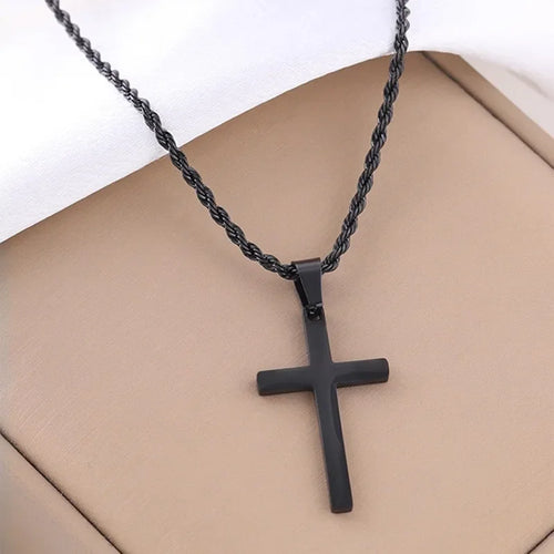 Collier Homme Spiritual Necklace - Male Minimalism Stainless Steel