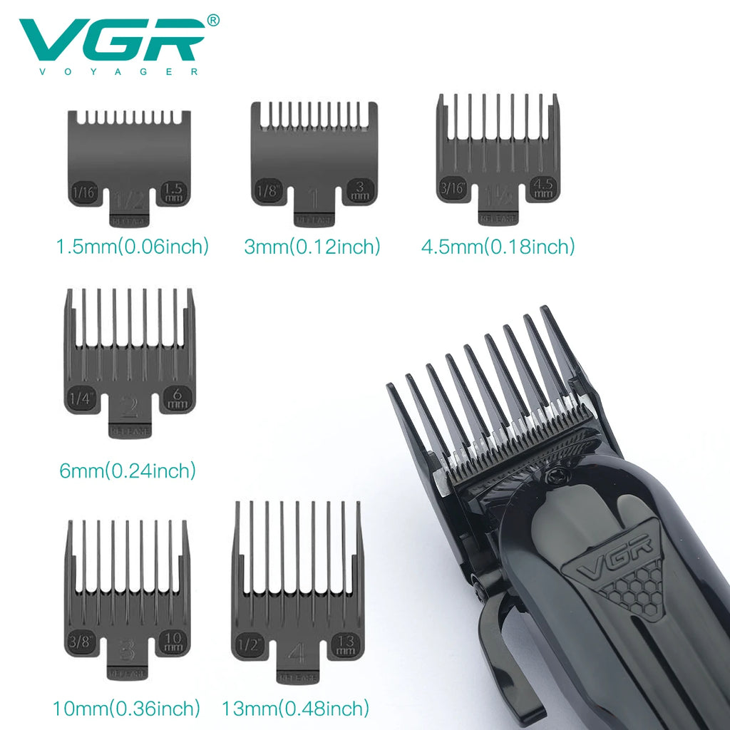 VGR Hair Clipper Professional Hair Cutting Machine Hair Trimmer
