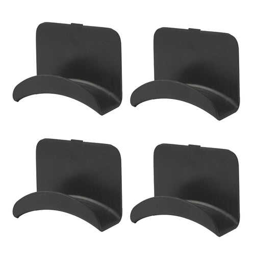 1-10PCS Wall Mount Headphone Stand Adhensive Plastic Under Desk