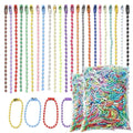 100PCS 12cm Bead Chains Fits Key Chain/Label Hand Tag Connector For