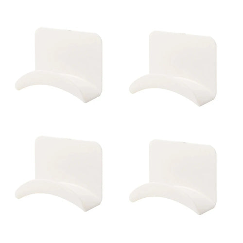 1-10PCS Wall Mount Headphone Stand Adhensive Plastic Under Desk