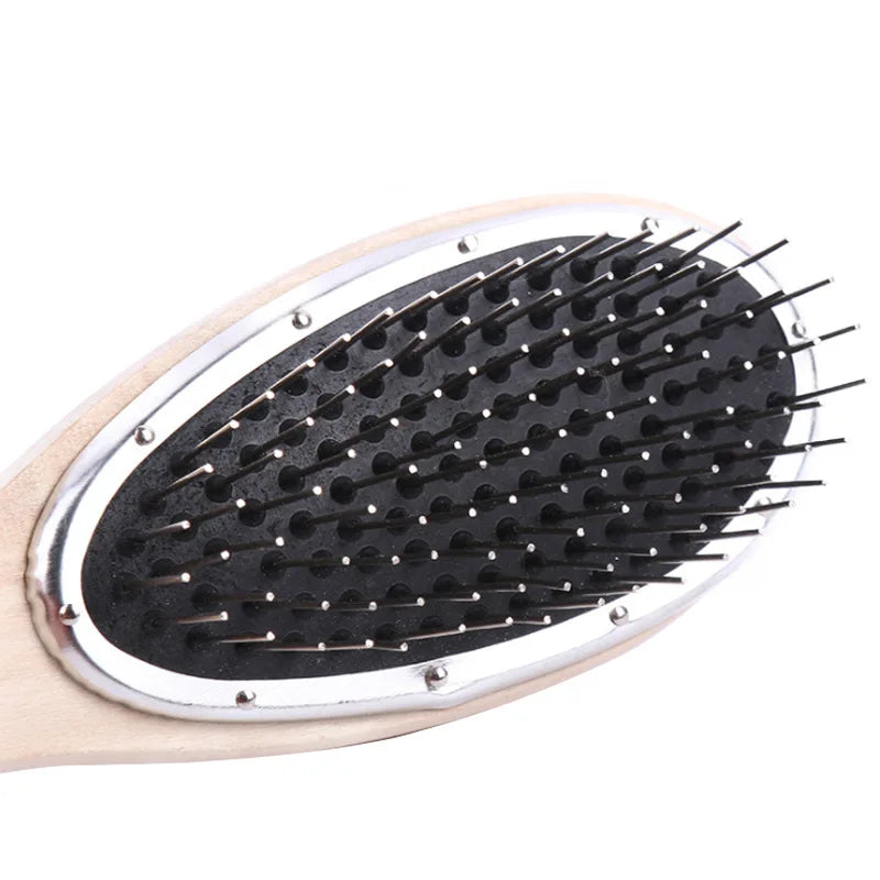 Professional Brush For Wig Anti Static Steel Comb for Tangle Hair