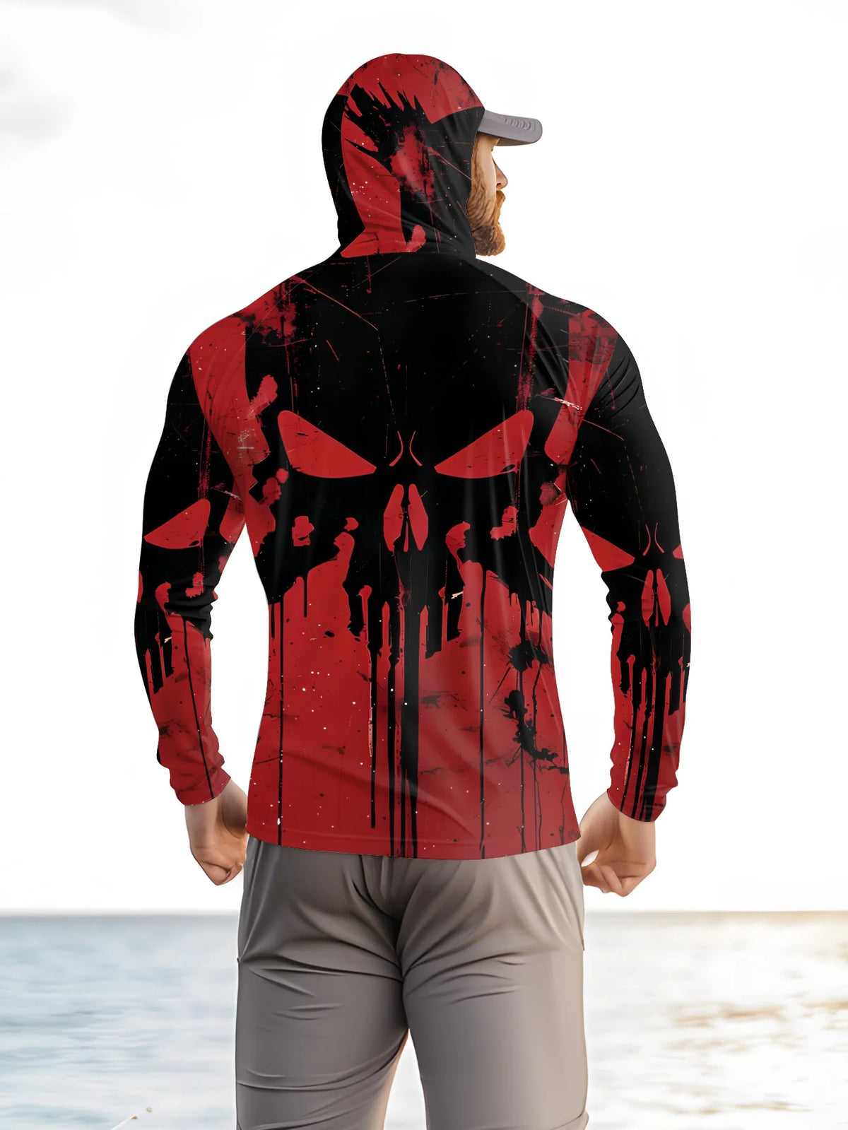 2026 Summer New Style Men's Long-Sleeved Shirt with 3D Pattern Print