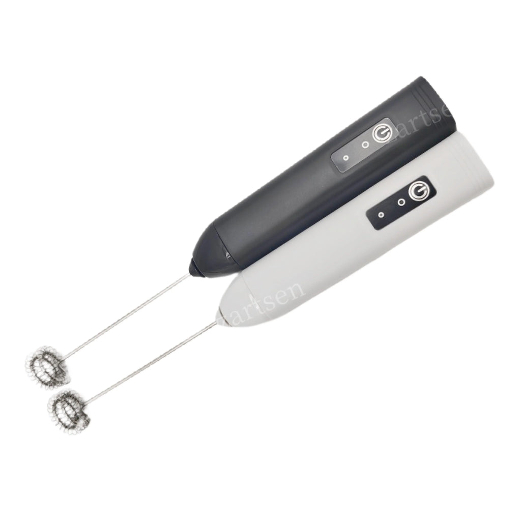 Wireless Milk Frother Electric Type-C Handheld Blender Stainless Steel