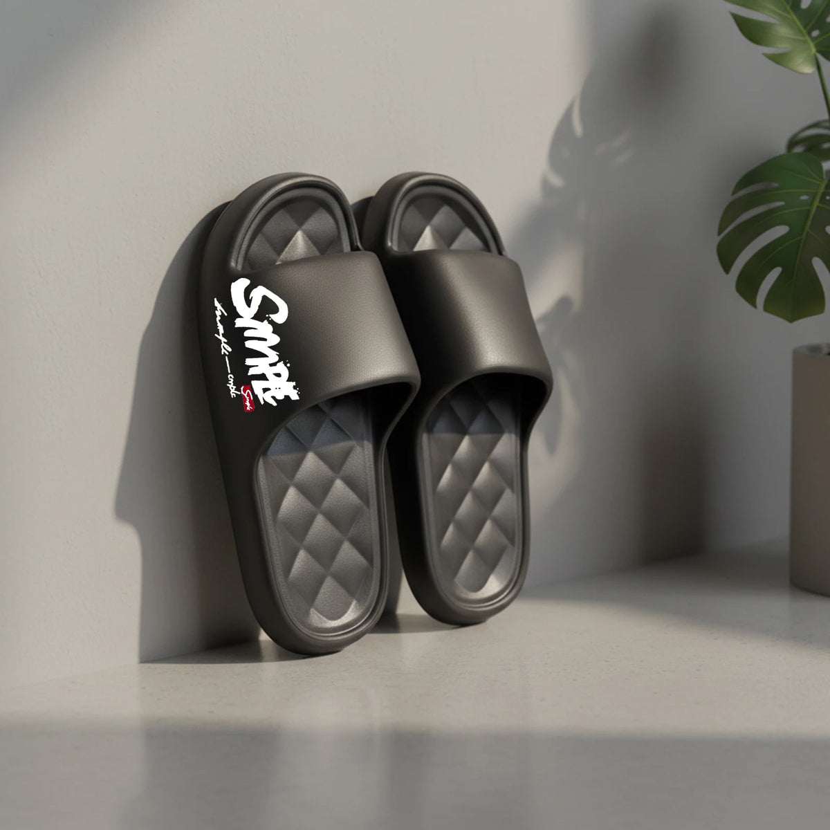 Four-Season Men's Fashion Slippers, Waterproof Non-Slip Casual Soft