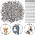 100PCS 12cm Bead Chains Fits Key Chain/Dolls/Label Hand Tag Connector