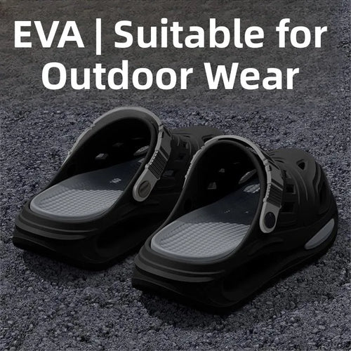 Summer Men's Outdoor Slippers Thick Bottom Anti-slip Clog Shoes
