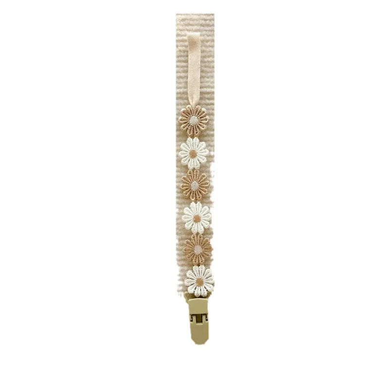 Little Daisy Baby Pacifier Clips Pacifier Chain Nipple Bracket Holder