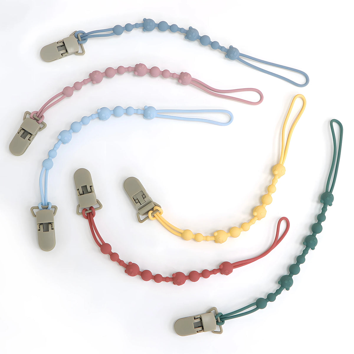 Soothing Pacifier Anti-chain Baby Stroller Teether Anti-loss Chain