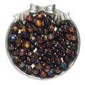 20-50pcs/lot Glitter Mitation Cat Eye Round Resin Bead Loose Beads for