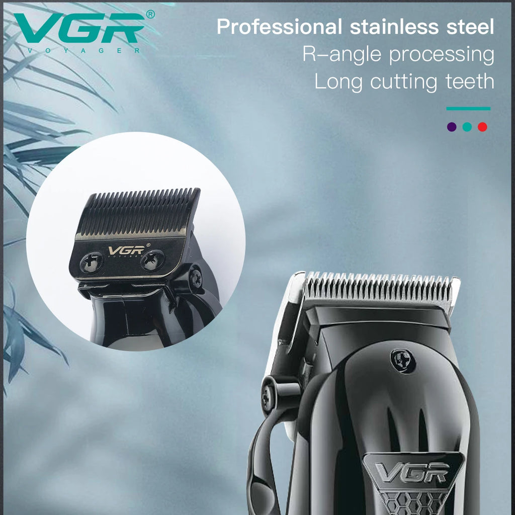 VGR Hair Clipper Professional Hair Cutting Machine Hair Trimmer