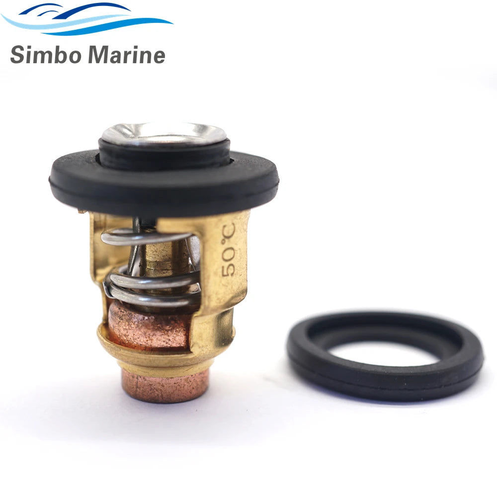 6E5-12411 Thermostat For Yamaha 2 Stroke 4 5 6 8 30 150 175 200 HP