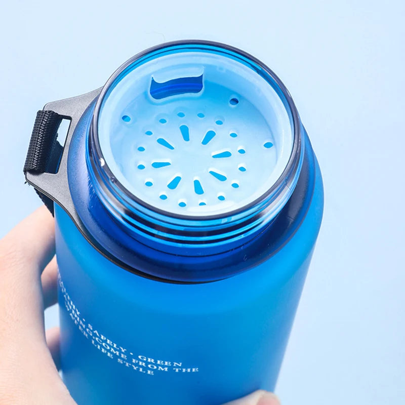 650ml Supermans Sports Water Bottle Women Men Motivational Leak Proof