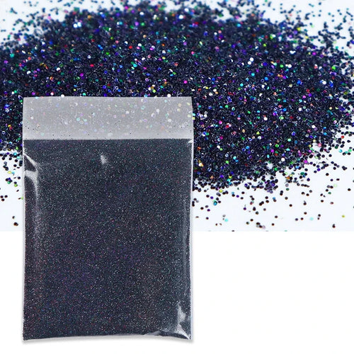 10g/Bag Holographic Fine Glitter Powder For Epoxy Filling Laser