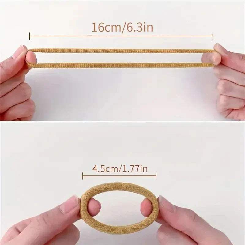 30-200pcs Hair Accessories for Women girl Basic Hair Bands Headband