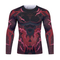 Cody Lundin Quick Dry Brazilian MMA Men's Rashguard With Long Sleeves