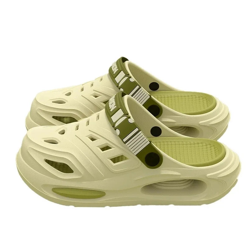 Summer Men's Outdoor Slippers Thick Bottom Anti-slip Clog Shoes