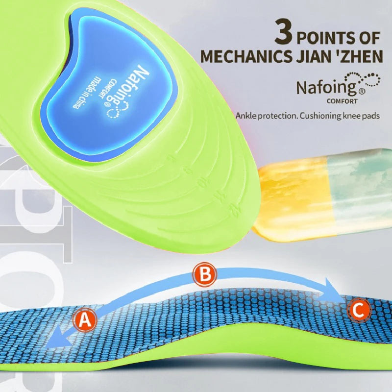Orthopedic Insoles for Feet Sport Shock-absorbing Insole for Shoes