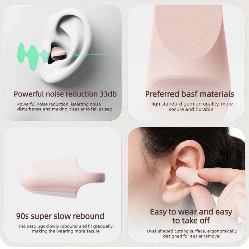 Dreamlight Noise-Canceling Earplugs Soundproofing Mini Portable