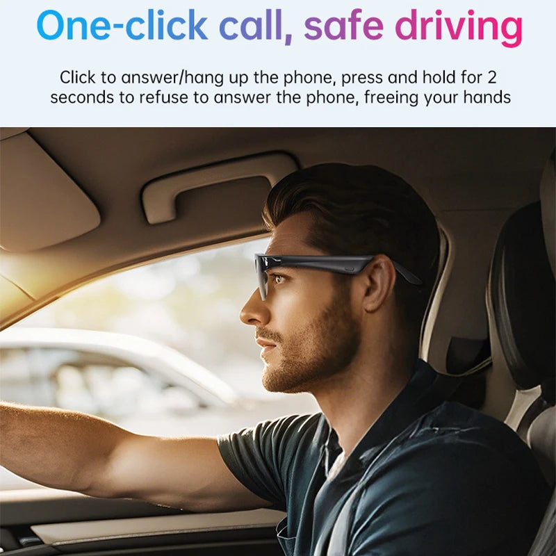 2026 New Smart Glasses AI Translation Bluetooth Conversation Recording
